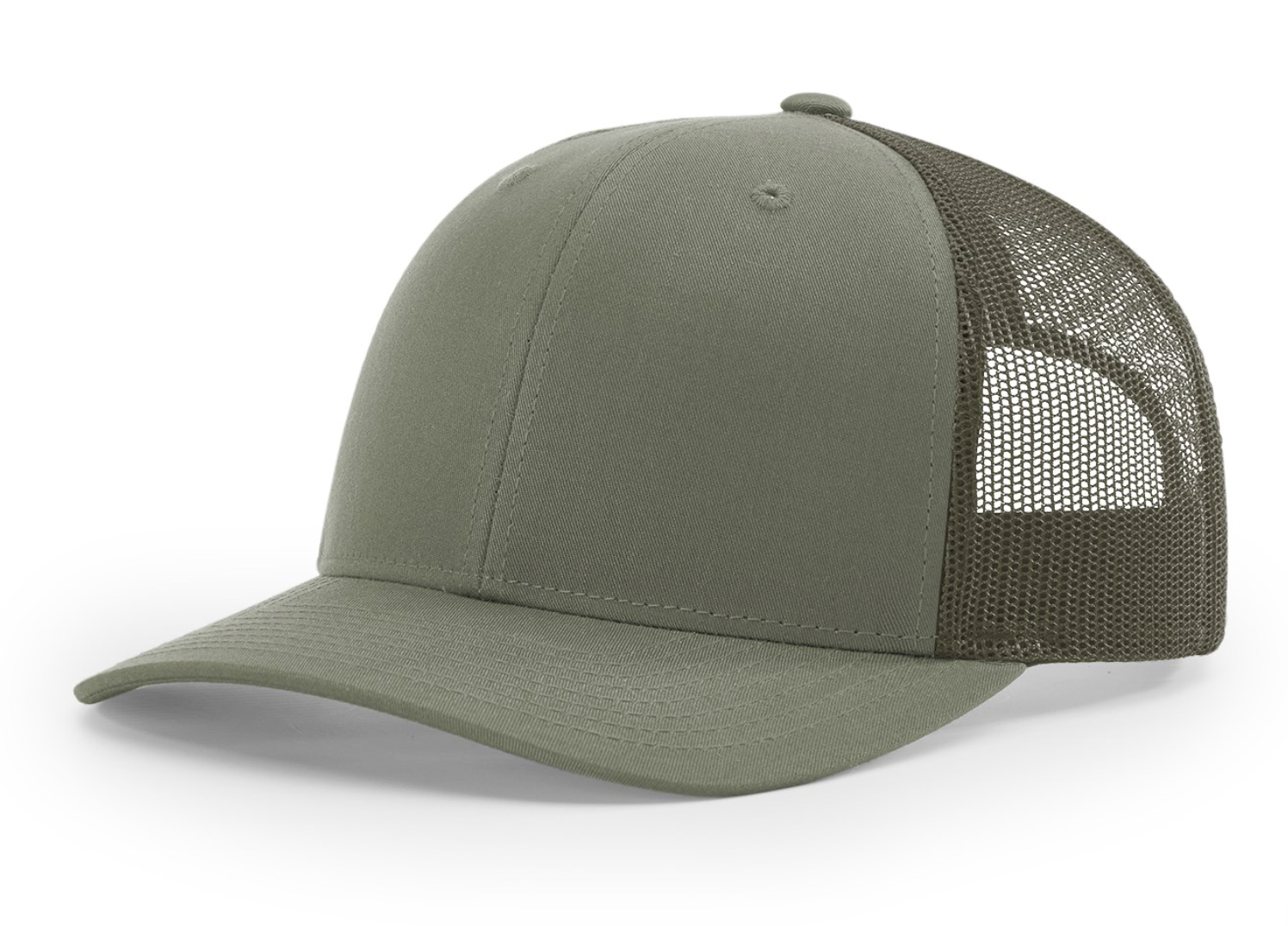 112 Loden Richardson Adjustable Snapback Trucker Hat – Blank Wholesale Hats
