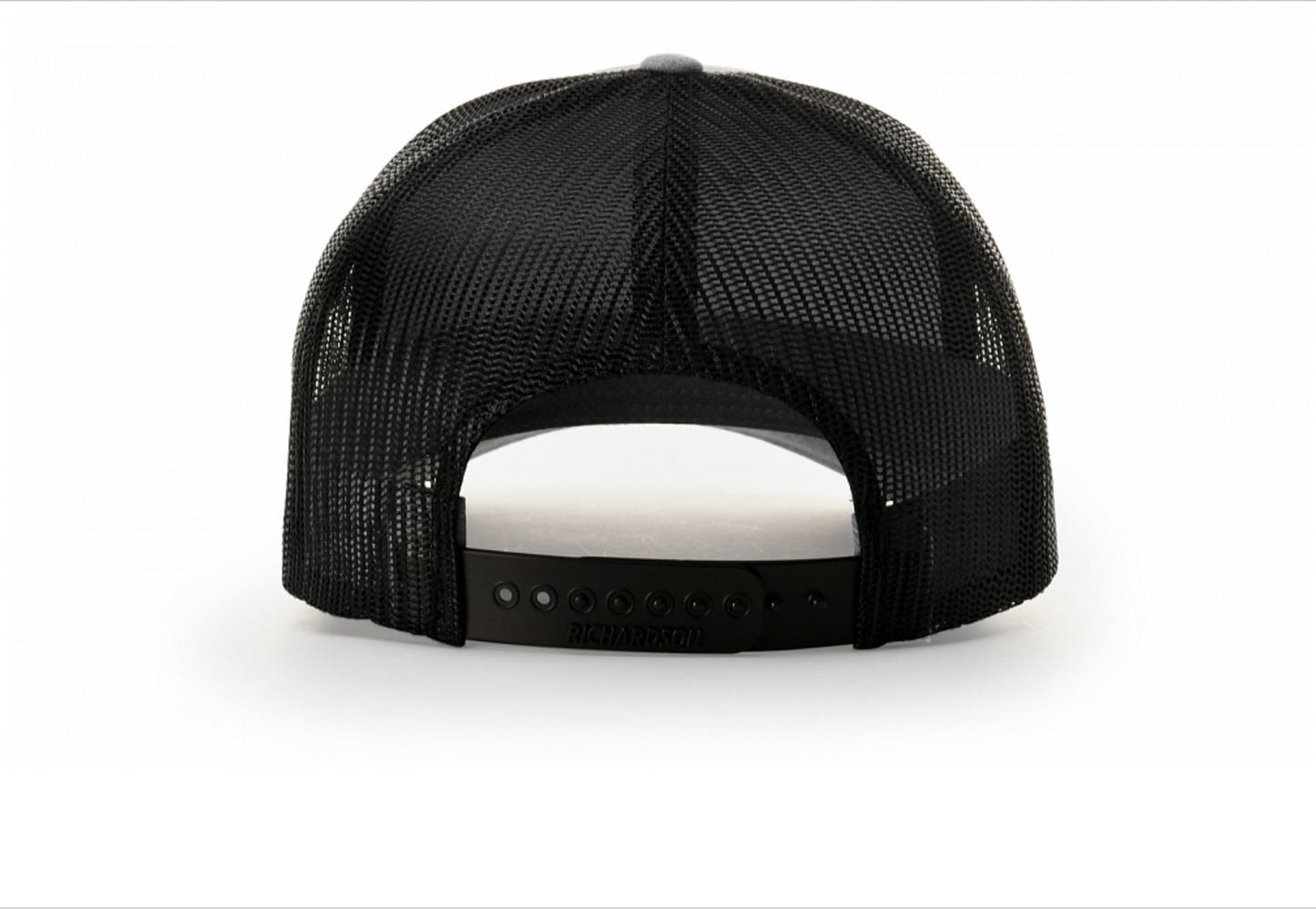 112 Charcoal / White Richardson Adjustable Snapback Trucker Hat