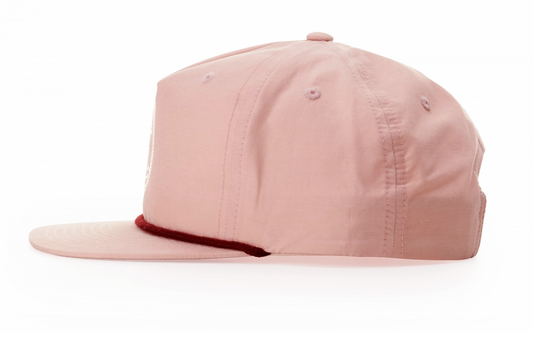 256 Pale Peach / Maroon Rope Richardson Umpqua Retro Hat