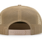 168p Mossy Oak Bottomlands Loden PRINTED 7 PANEL TRUCKER Hat