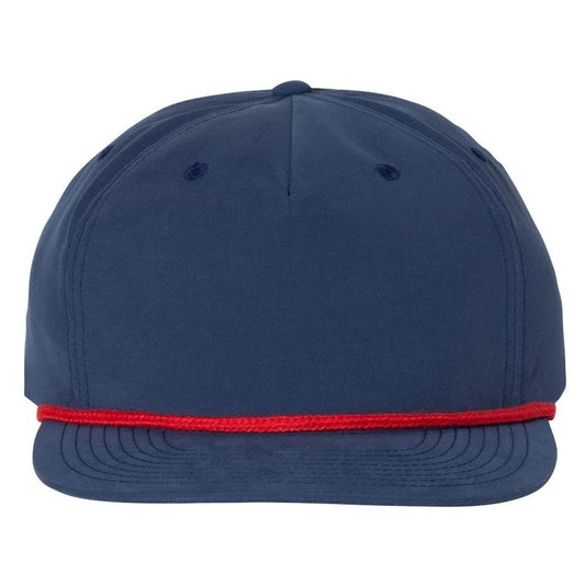 256 Navy / Red Rope Richardson Umpqua Retro Hat