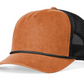 939 Toast Orange / Black Richardson Bachelor Rope Hat Mesh Back