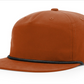 256 Dark Orange / Black Rope Umpqua Richardson Retro Hat