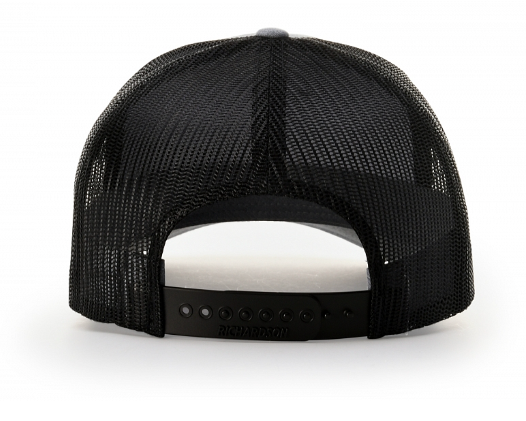 112 Youth Heather Grey Black Richardson Hat Adjustable