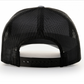 115 Black Heather / Black Richardson Low Profile Adjustable Snapback Trucker Hat